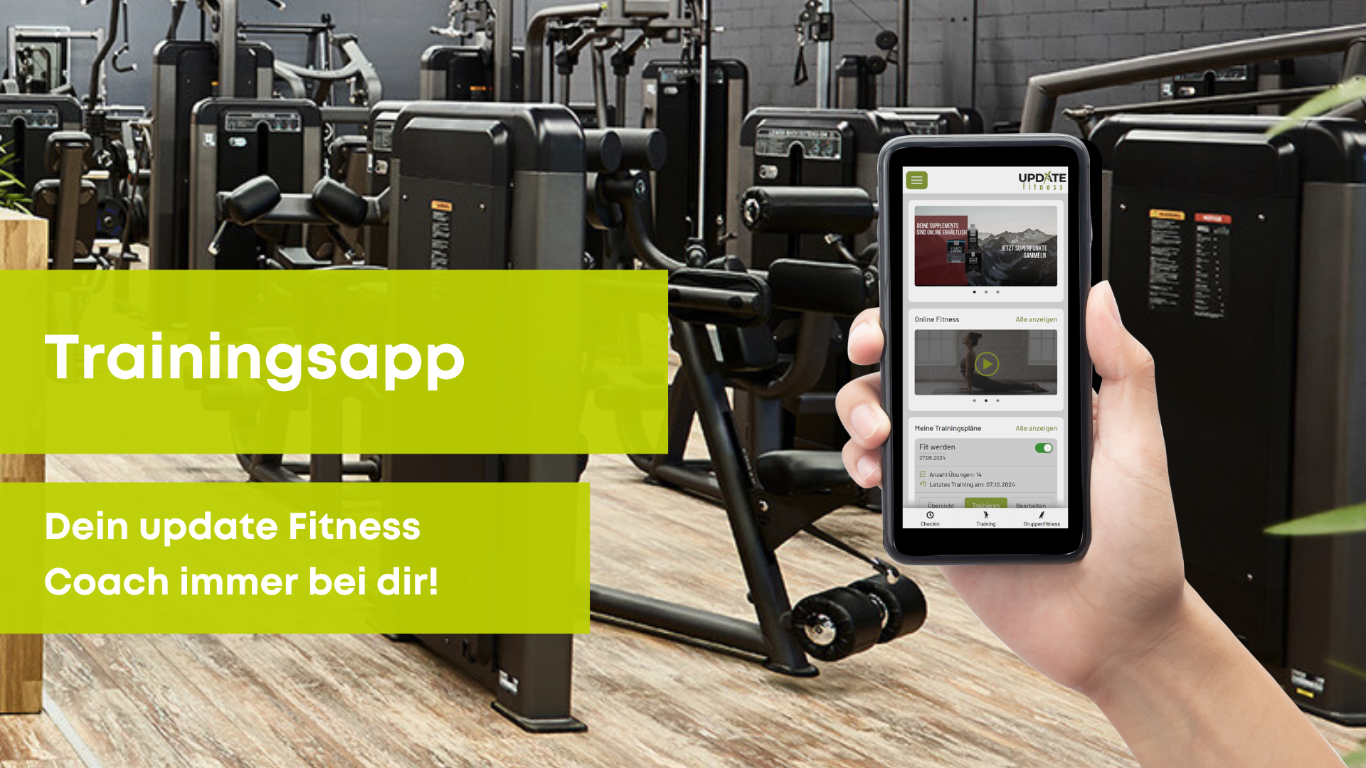 Trainingsapp_updatefitness